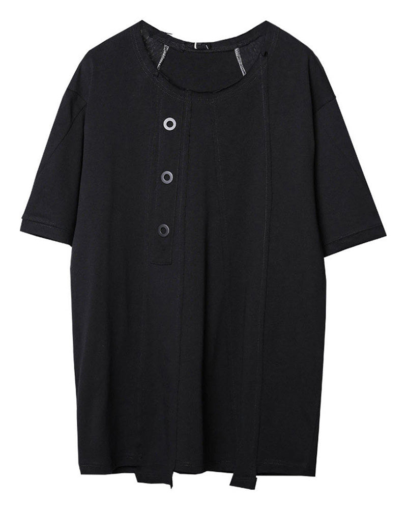 Techwear Functional Irregular T-Shirt