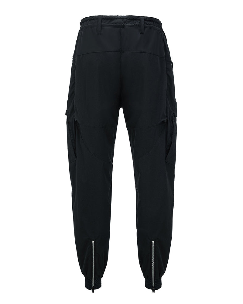 Multi-Pocket Zip Techwear Pants