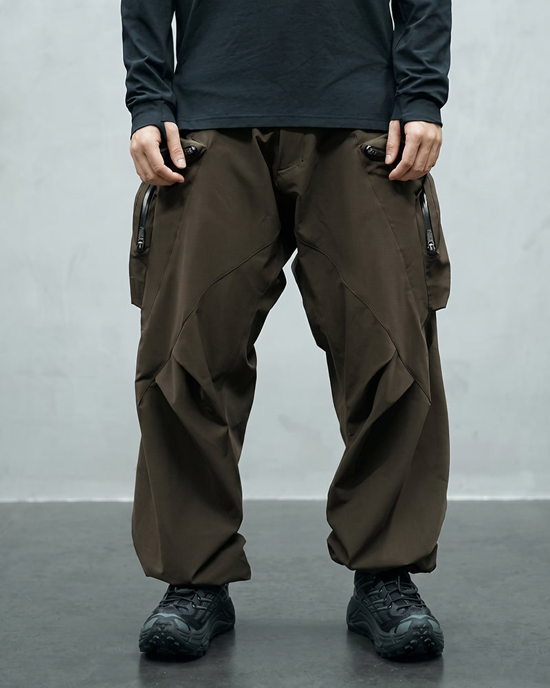 Multi-Pocket Zipper Water Repellent Techwear Pants