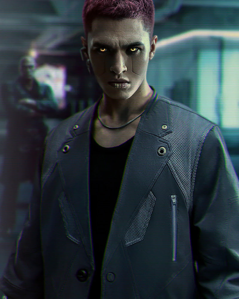CBP-008-X｜Cyberpunk Techwear Set Top / Bottom