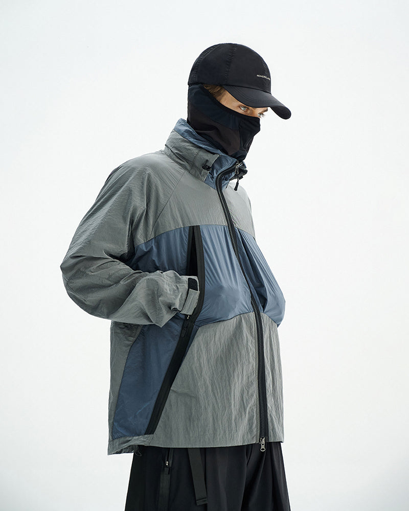 Lightweight UPF50+ Water-Repellent Breathable Techwear Jacket