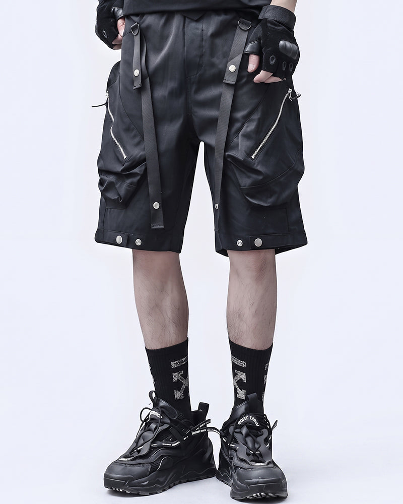 Darkwear Zipper Shorts