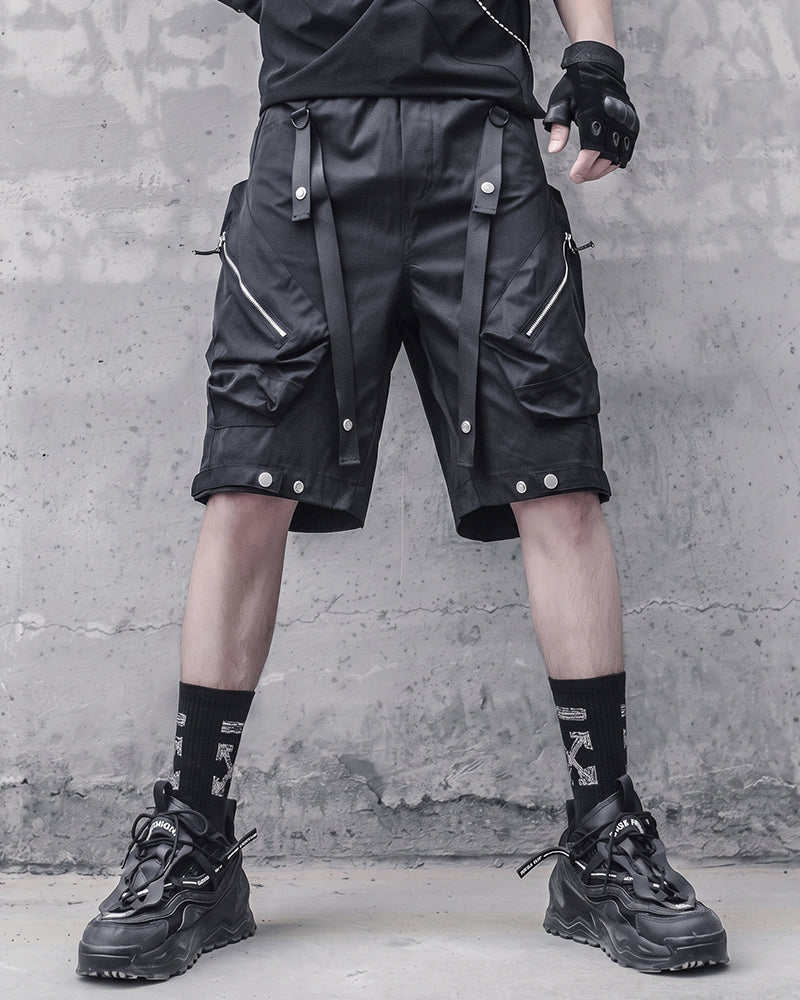 Darkwear Zipper Shorts