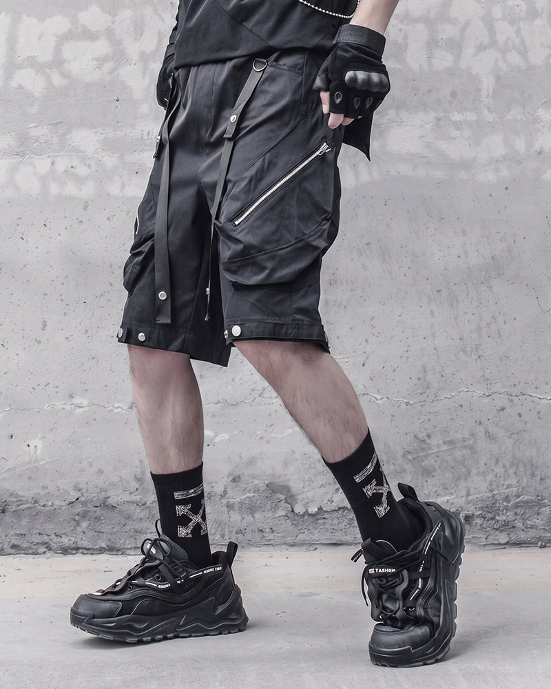 Darkwear Zipper Shorts