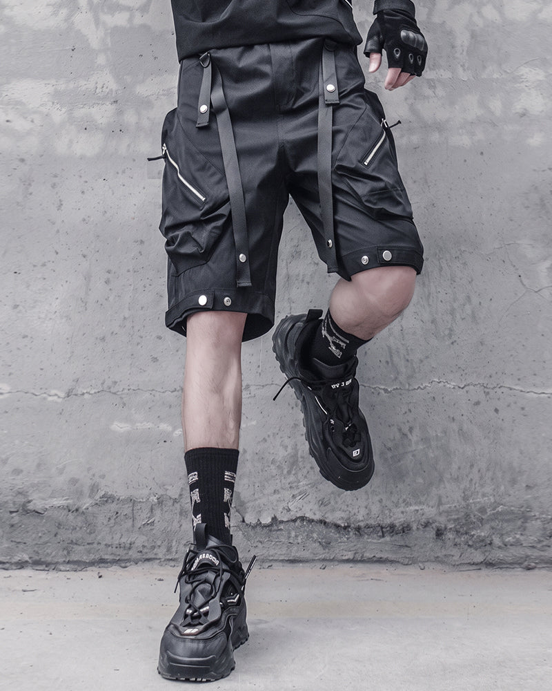 Darkwear Zipper Shorts