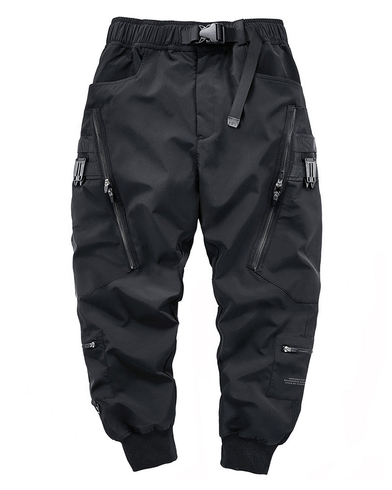 TEC-006｜Cyberpunk Tactical Techwear Set Top / Bottom