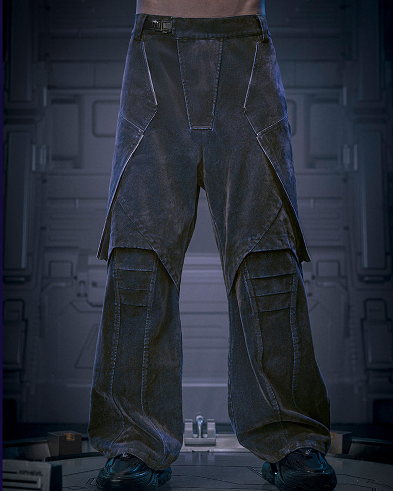 CBP-029-X｜Cyberpunk Techwear Set Top / Bottom