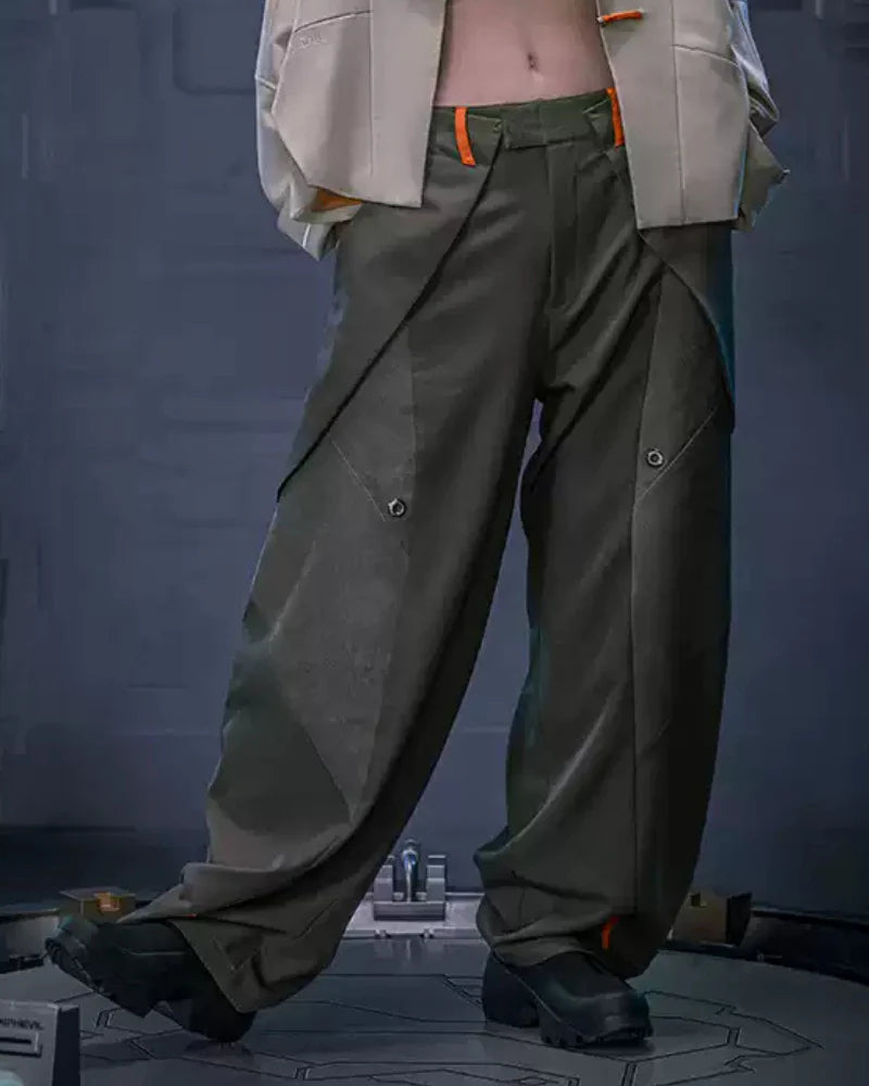 CBP-040-X｜Cyberpunk Techwear Set Top / Bottom