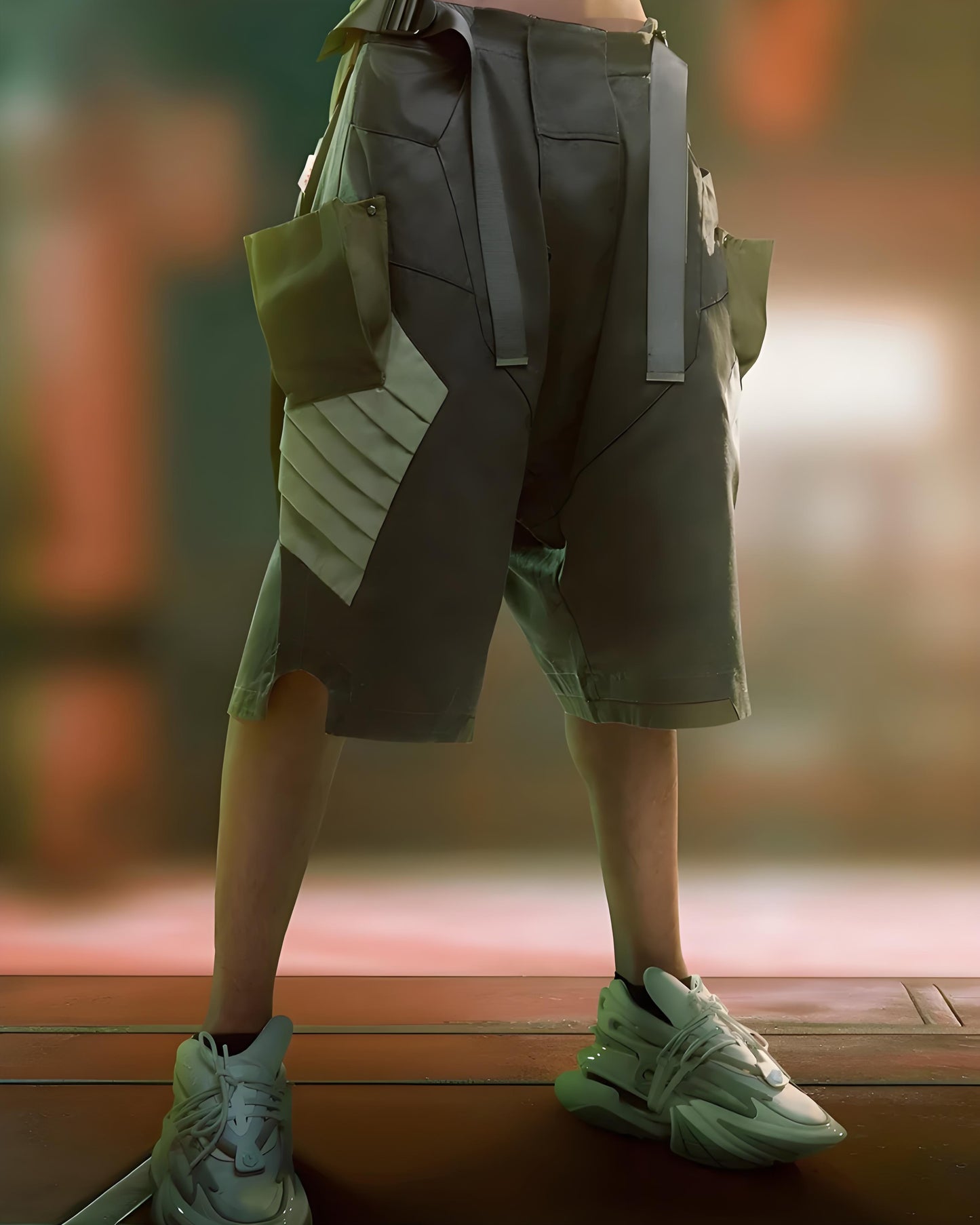 CBP-037-X｜Cyberpunk Techwear Set Top / Bottom