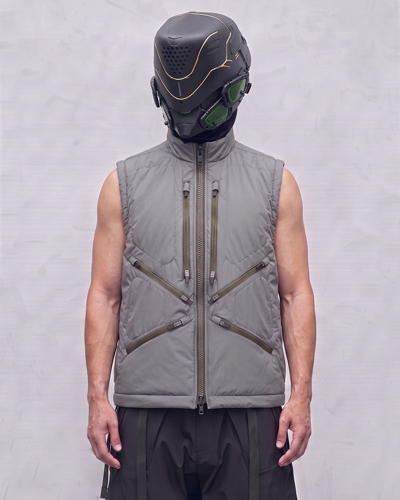 Multi-Pocket Windproof Insulated Techwear Vest