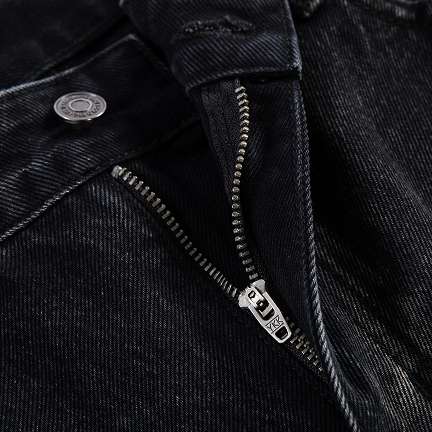 Washed Deconstructed Oversized Denim Cargo Pants