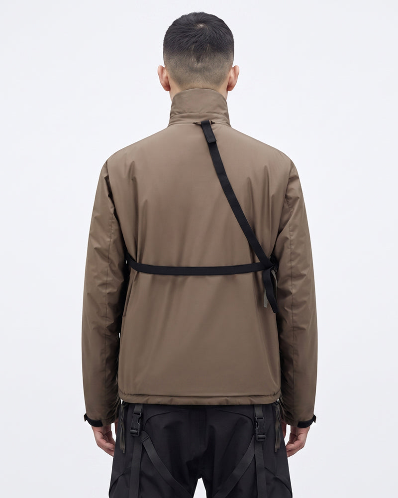 Water-Repellent Insulated Techwear Jacket