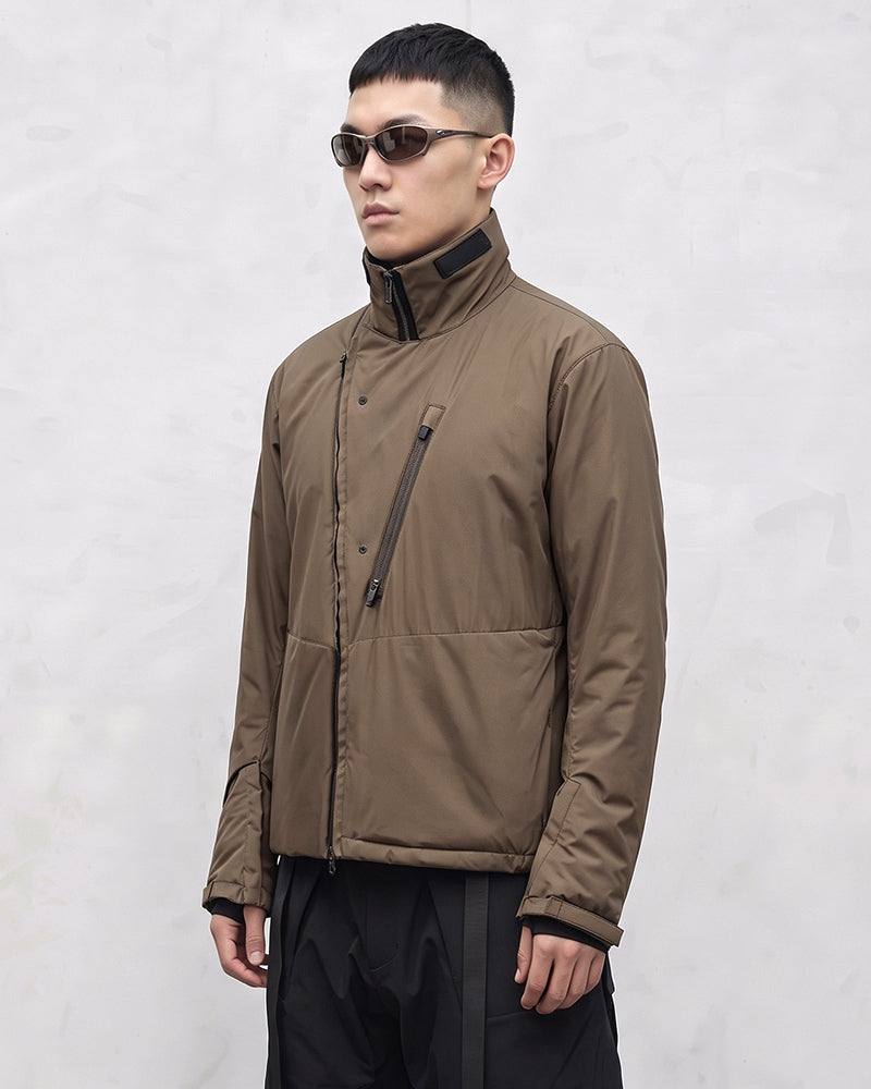 Water-Repellent Insulated Techwear Jacket