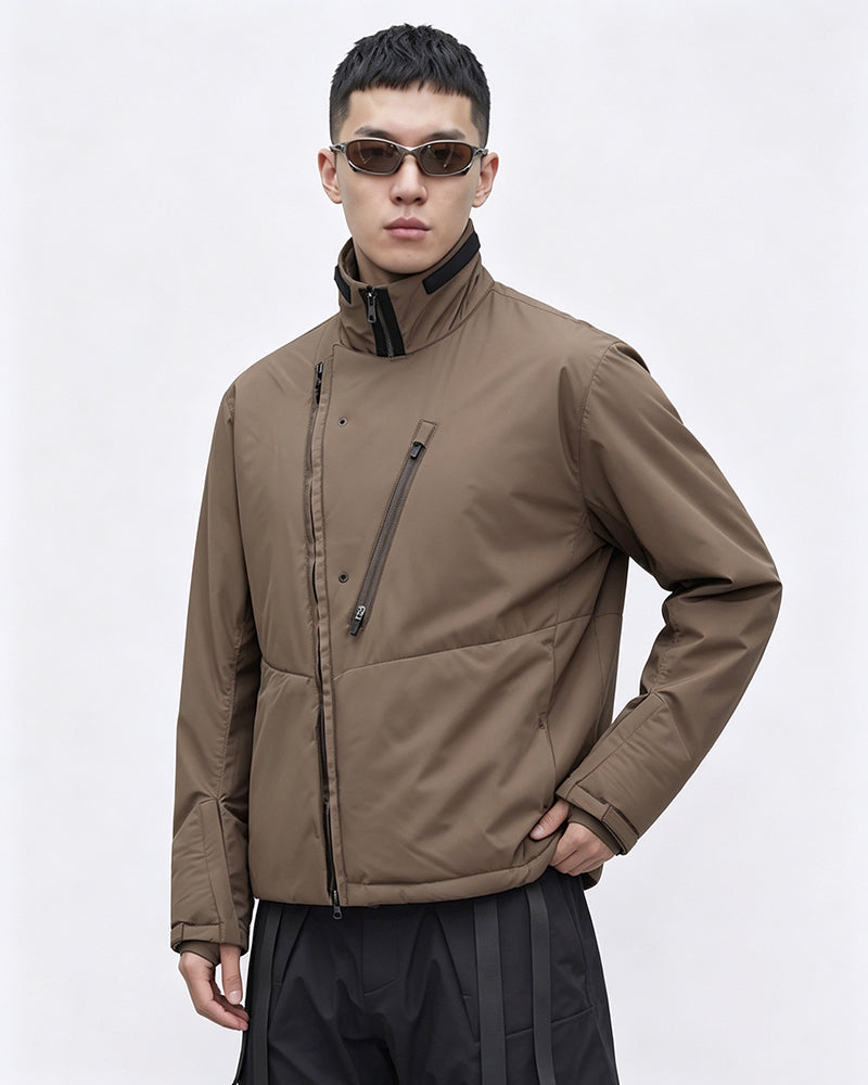 Water-Repellent Insulated Techwear Jacket