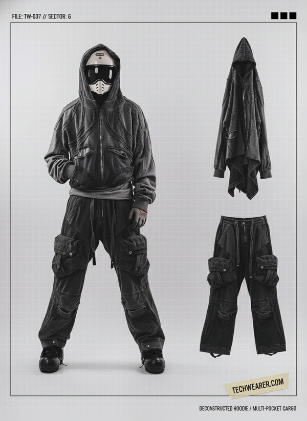 TW-037｜Post-Apocalyptic Wear Set Top / Bottom