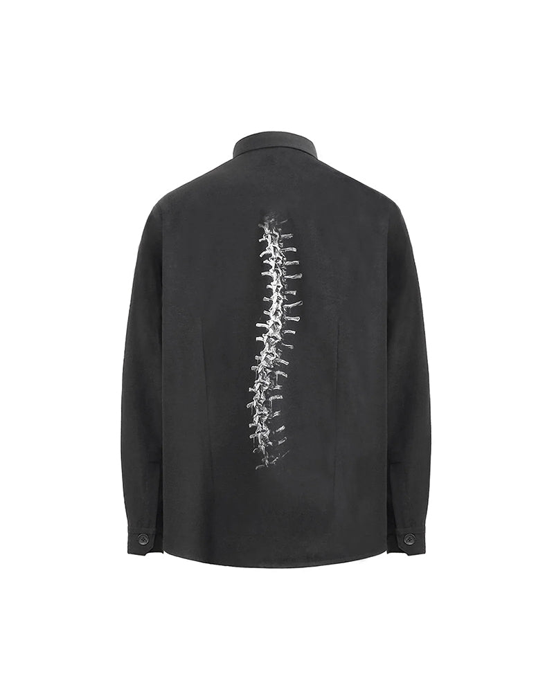 Spine LOGO Embroidered Shirt
