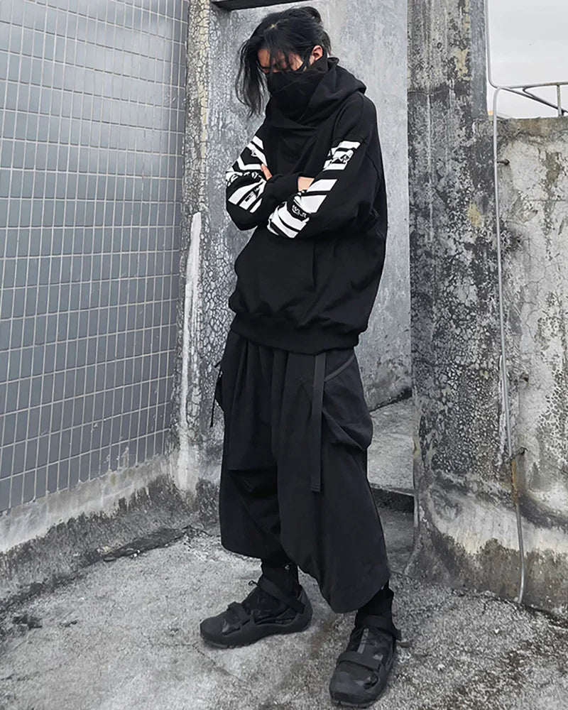 Cyberpunk City Futuristic Sci-Fi Hoodie