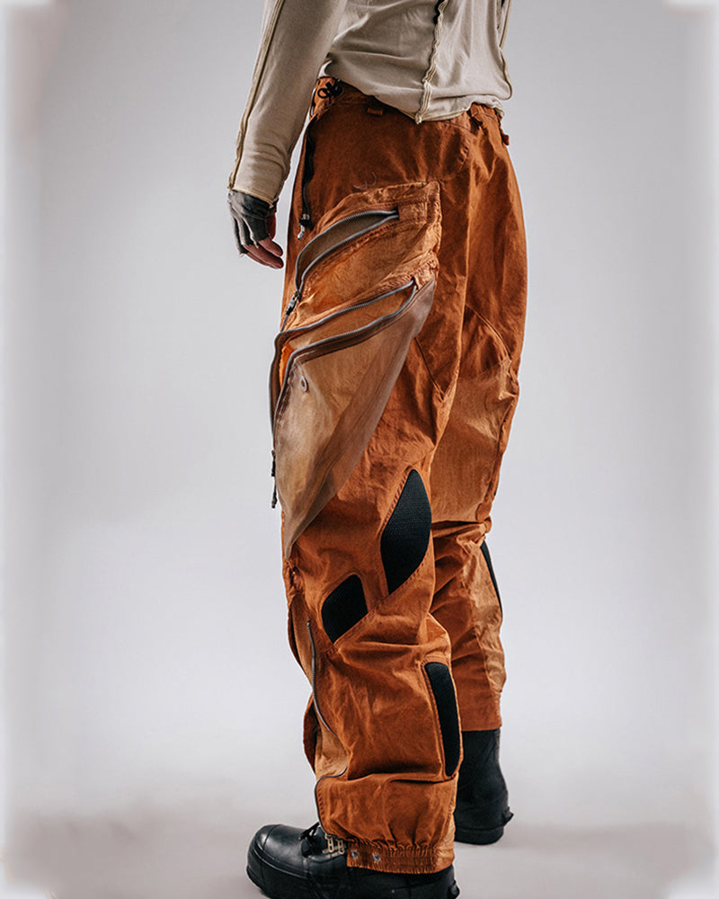 Post-Apocalypti Dune Wasteland Techwear Flight Pants