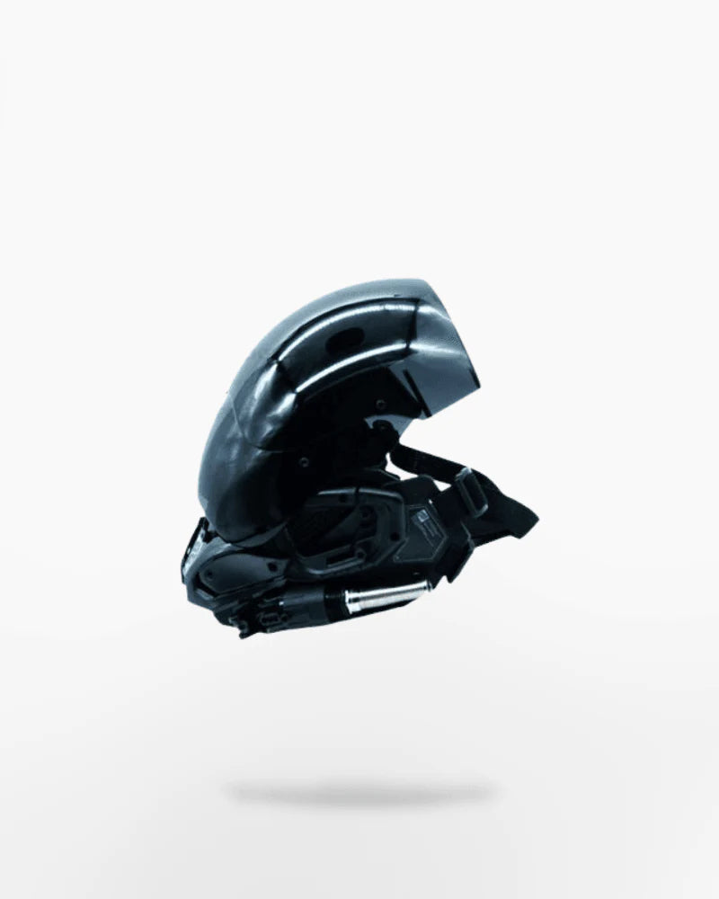 LED Cyberpunk Helmet Mask