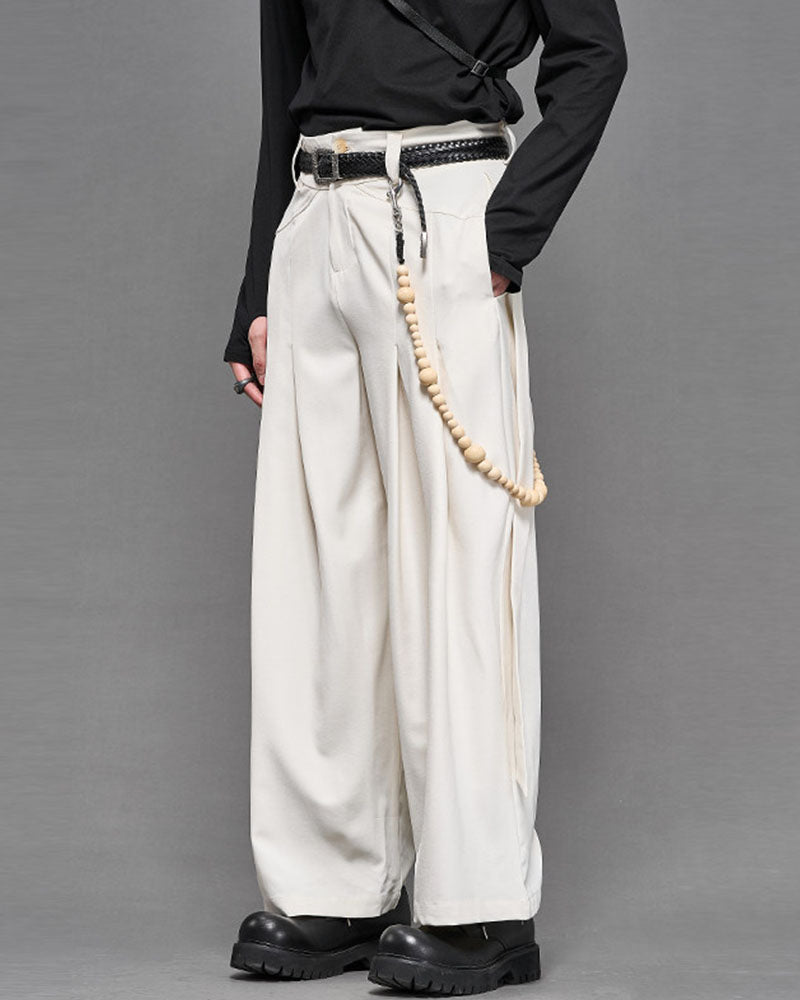 Modern Japanese Wide Leg Hakama Pants