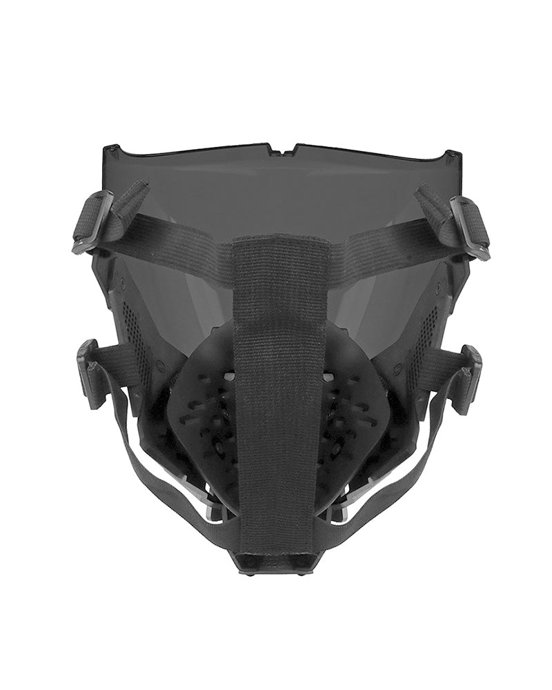 Cyberpunk Functional Half Helmet Mask