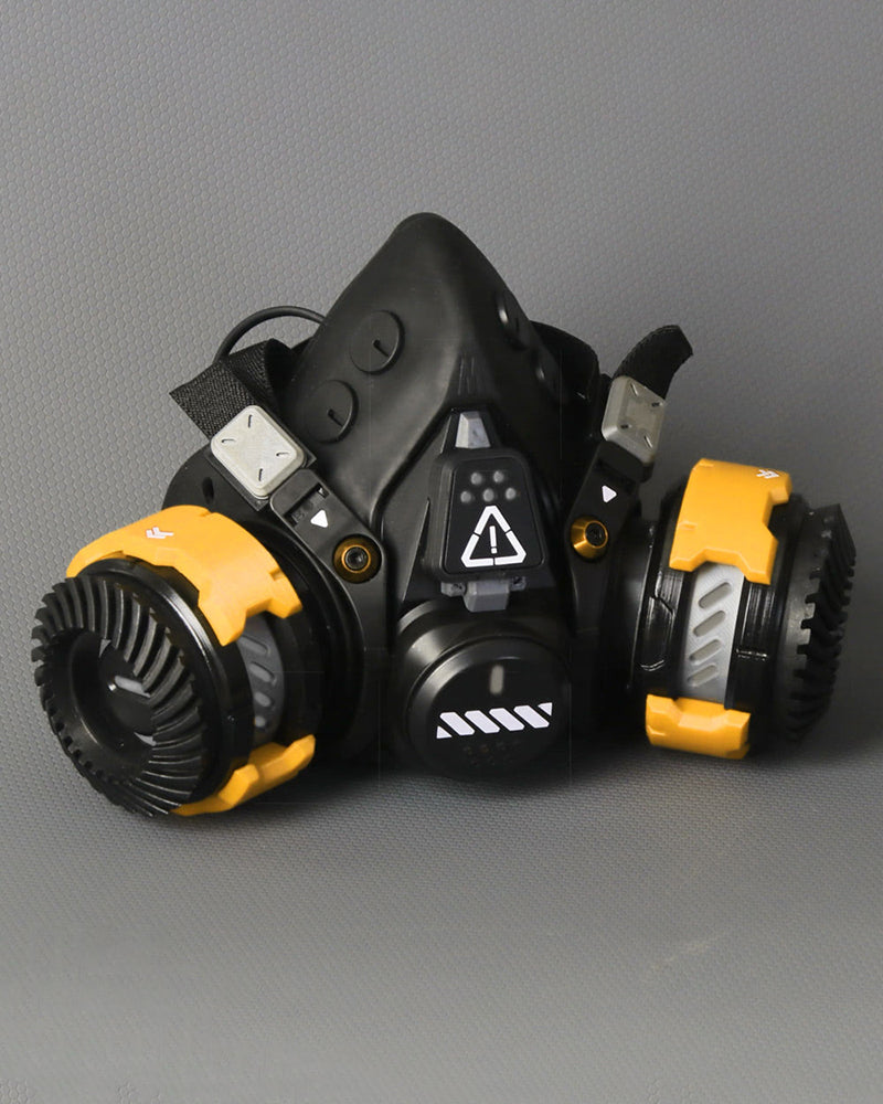 Cyberpunk Mecha Half Face Mask
