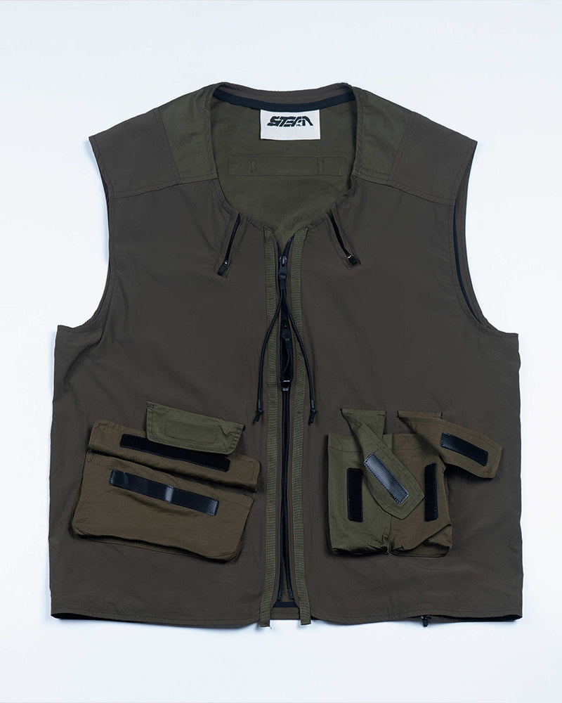 Techwear Multi-Pocket Utility Vest