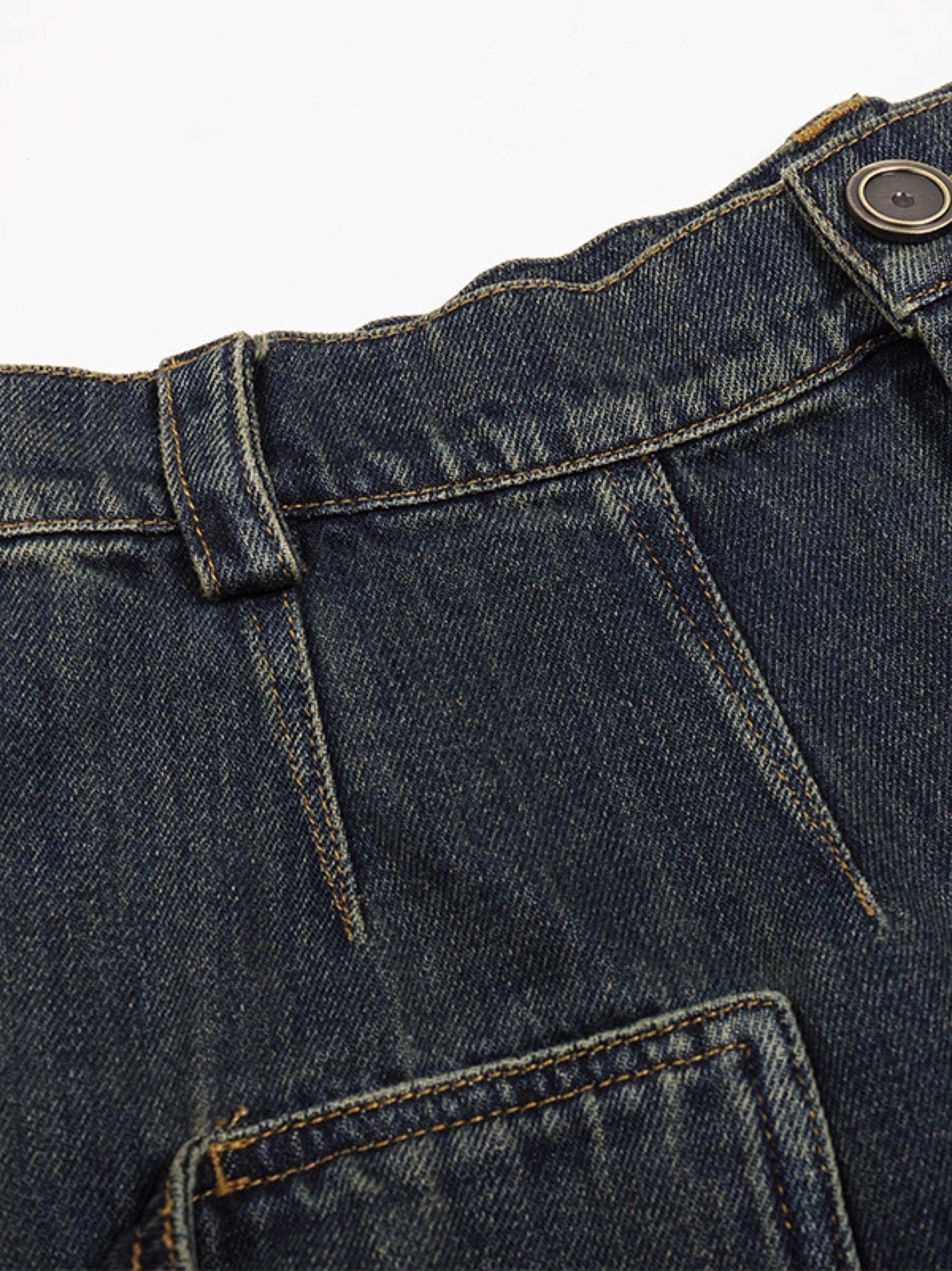 Scimitar Rings Deconstructed Denim Cargo