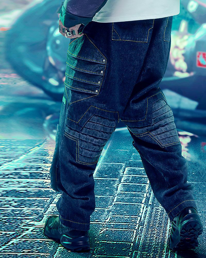 CBP-010-X｜Cyberpunk Techwear Set Top / Bottom