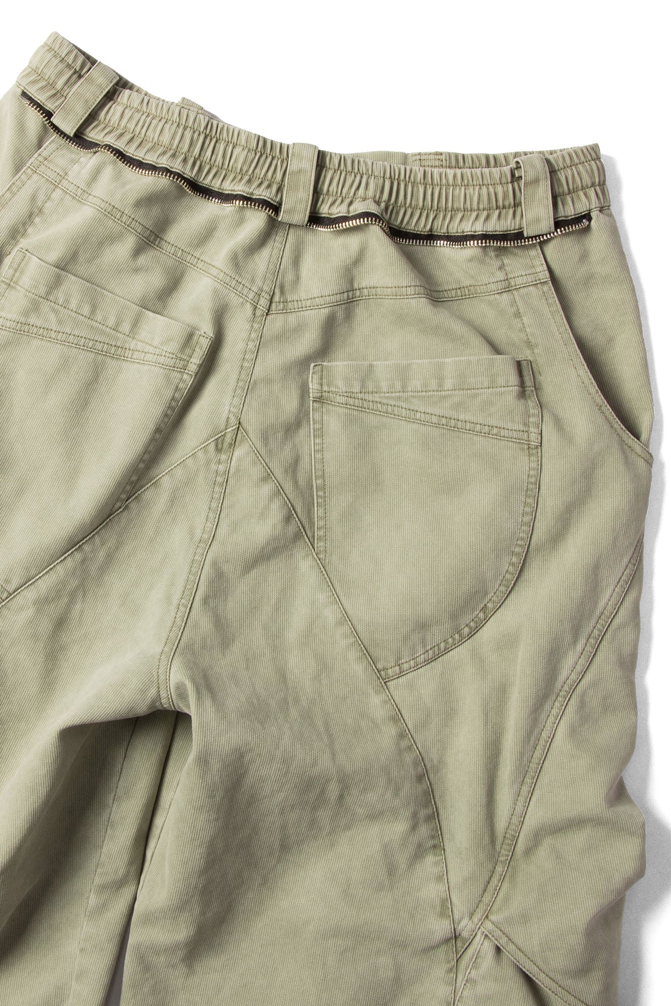 Multi-Pocket Panel Drawstring Pants