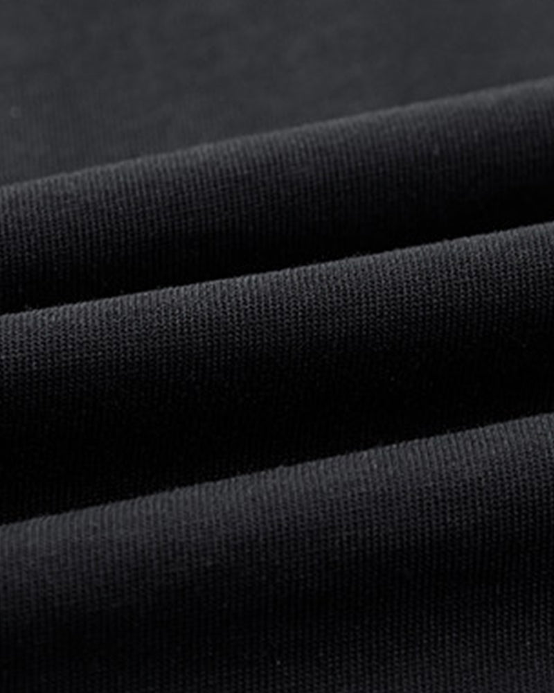 Functional Paneled Techwear Short Sleeve T-Shirt
