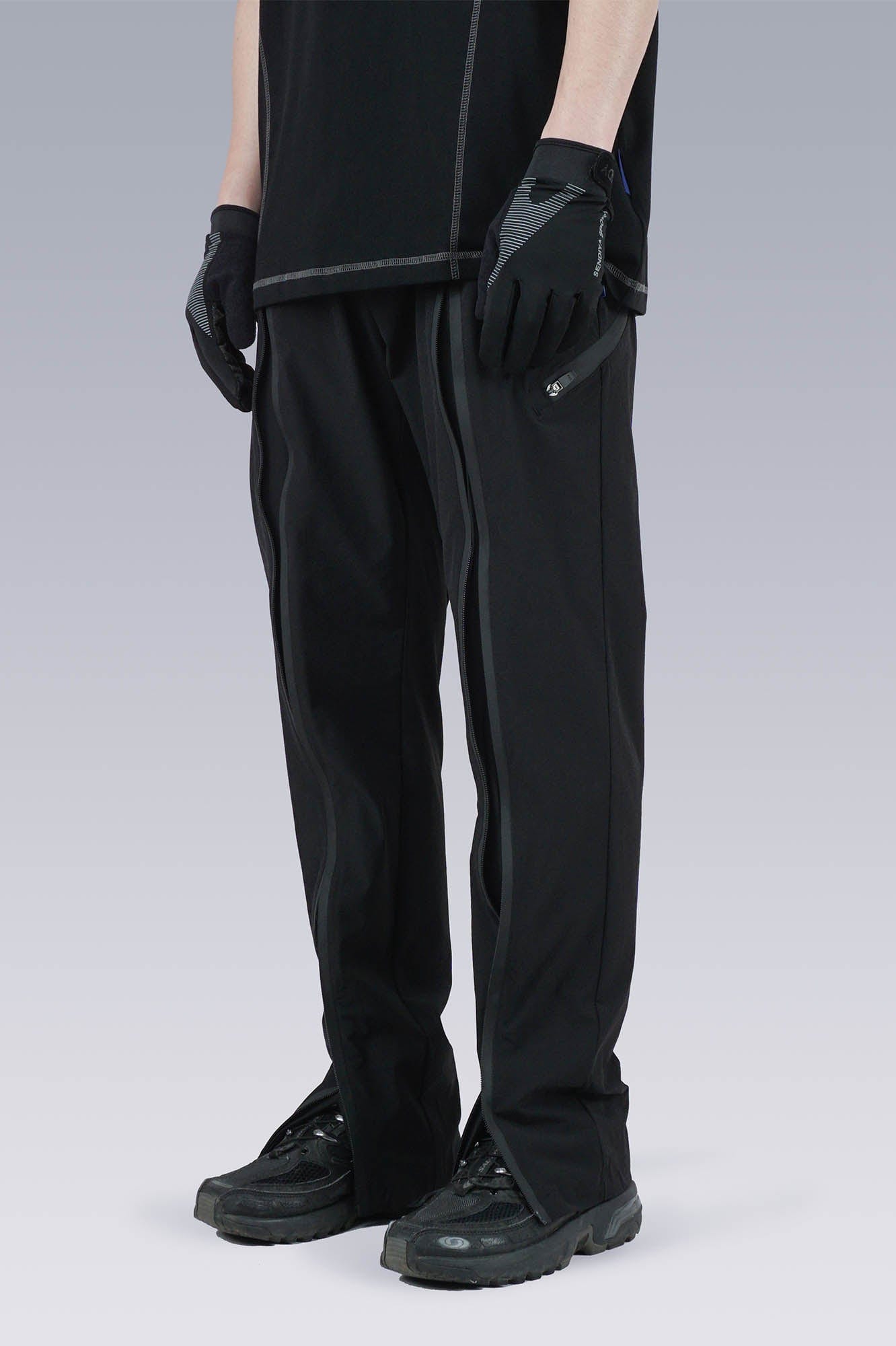 Center-Zip Split Quick-Dry Pants