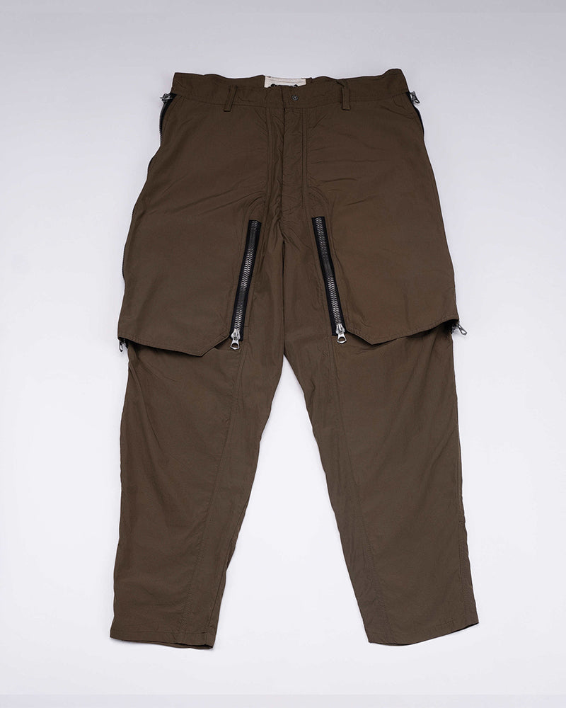 Techwear Multi-Zip Utility Cargo Pants