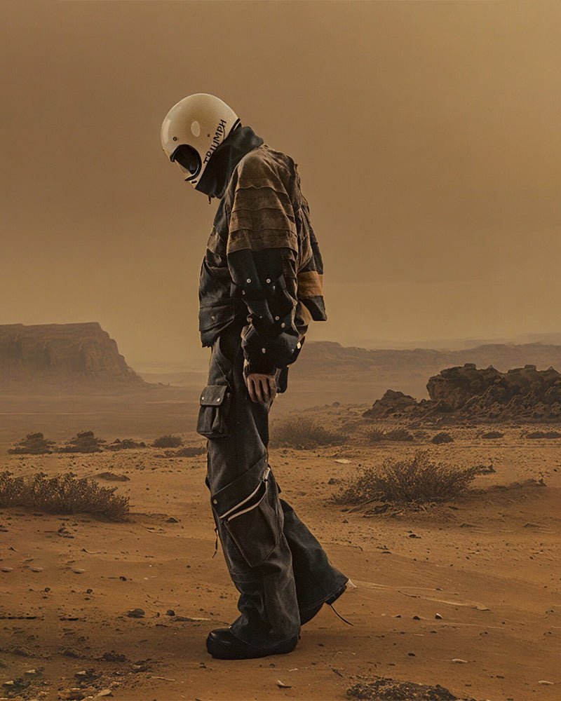 Wasteland-Tactical Heavy-Duty Layered Utility Jacket