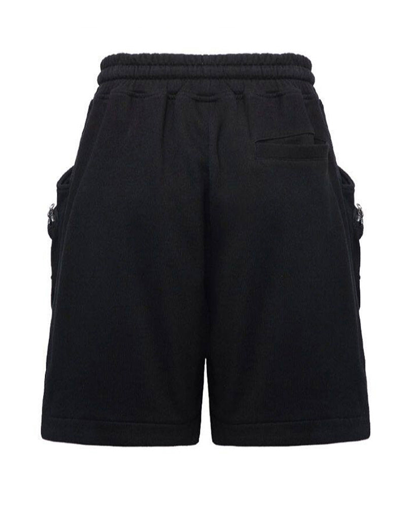 Utility Zip-Pocket Cargo Shorts