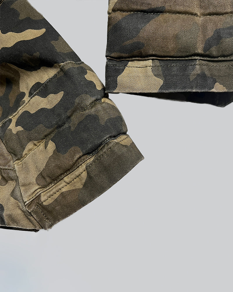 Wasteland Camo Multi-Pocket Cargo Pants