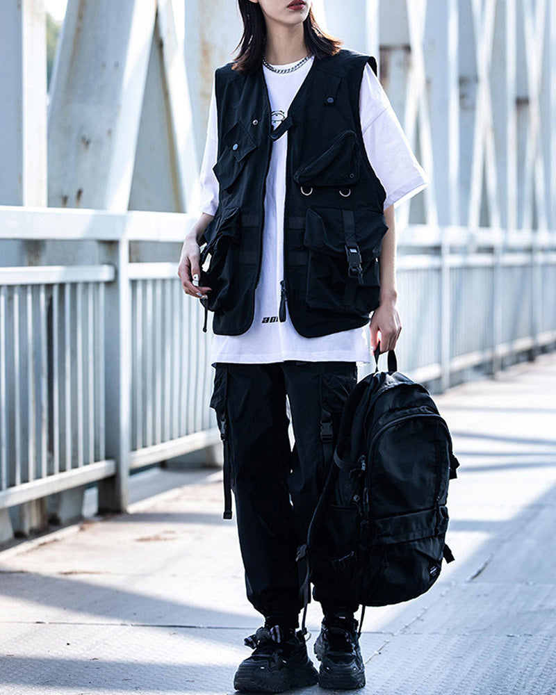 Functional Outdoor Pocket Cargo Pants