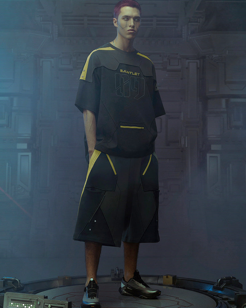 Cyberpunk Outfits Star Alliance Sports Shorts