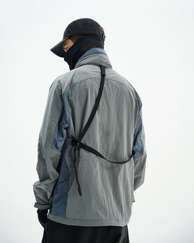 Lightweight UPF50+ Water-Repellent Breathable Techwear Jacket