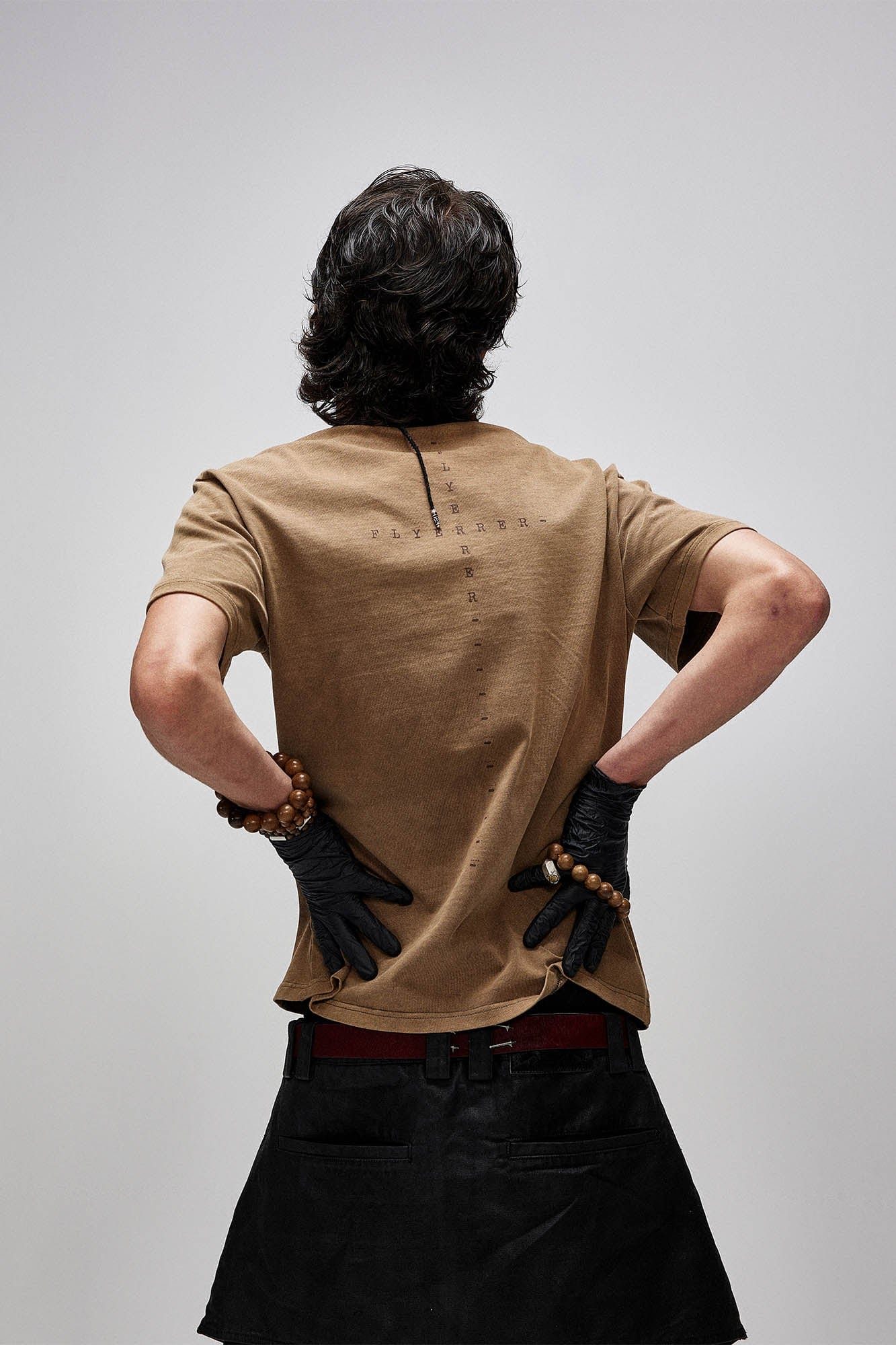 X-Silhouette Distressed Graphic T-Shirt