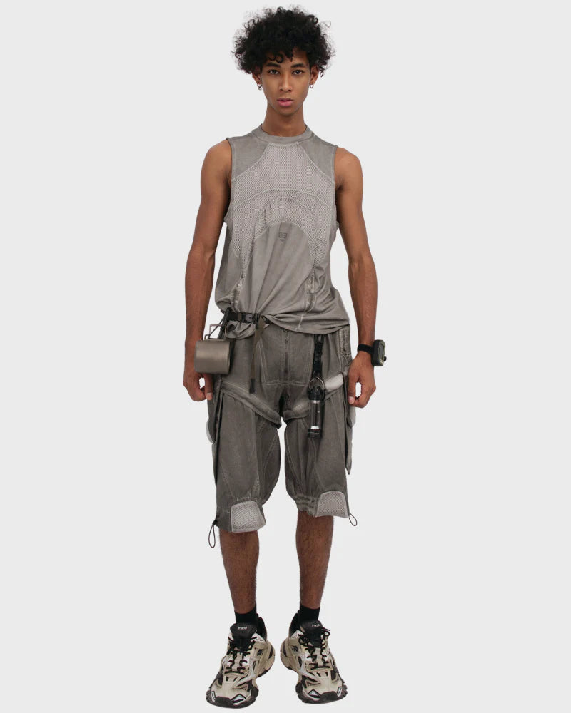 Wasteland Distressed Sleeveless T-Shirt