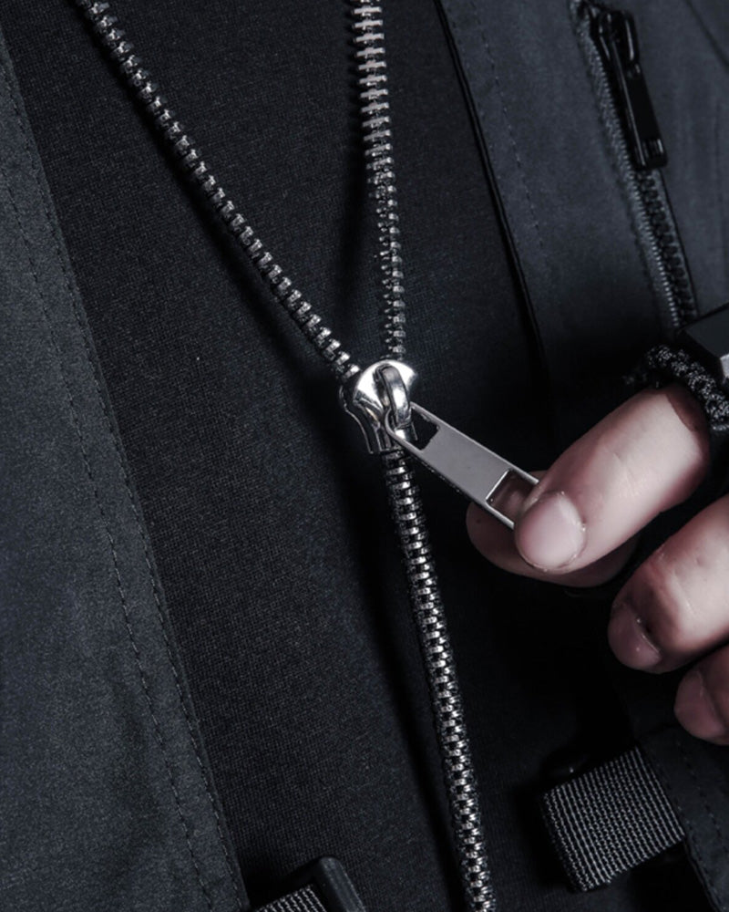 Functional Techwear Zipper Necklace