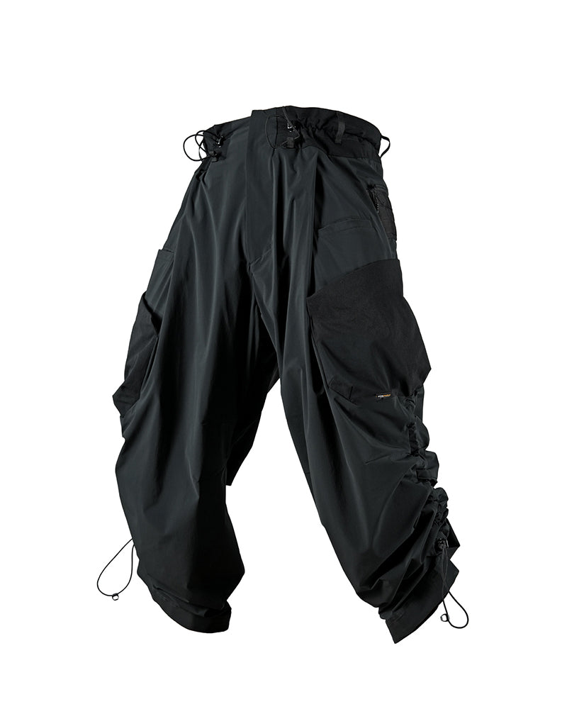 Multi-Pleat Kendo-Inspired Techwear Pants