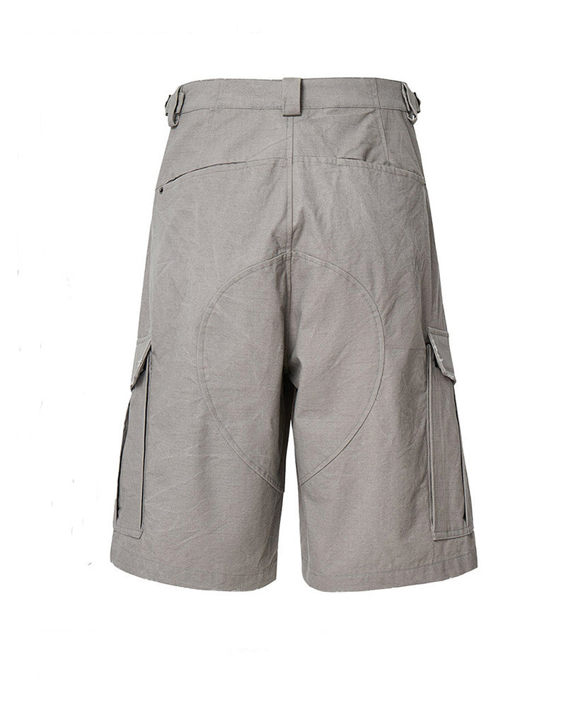 Zipper Pocket Utility Shorts