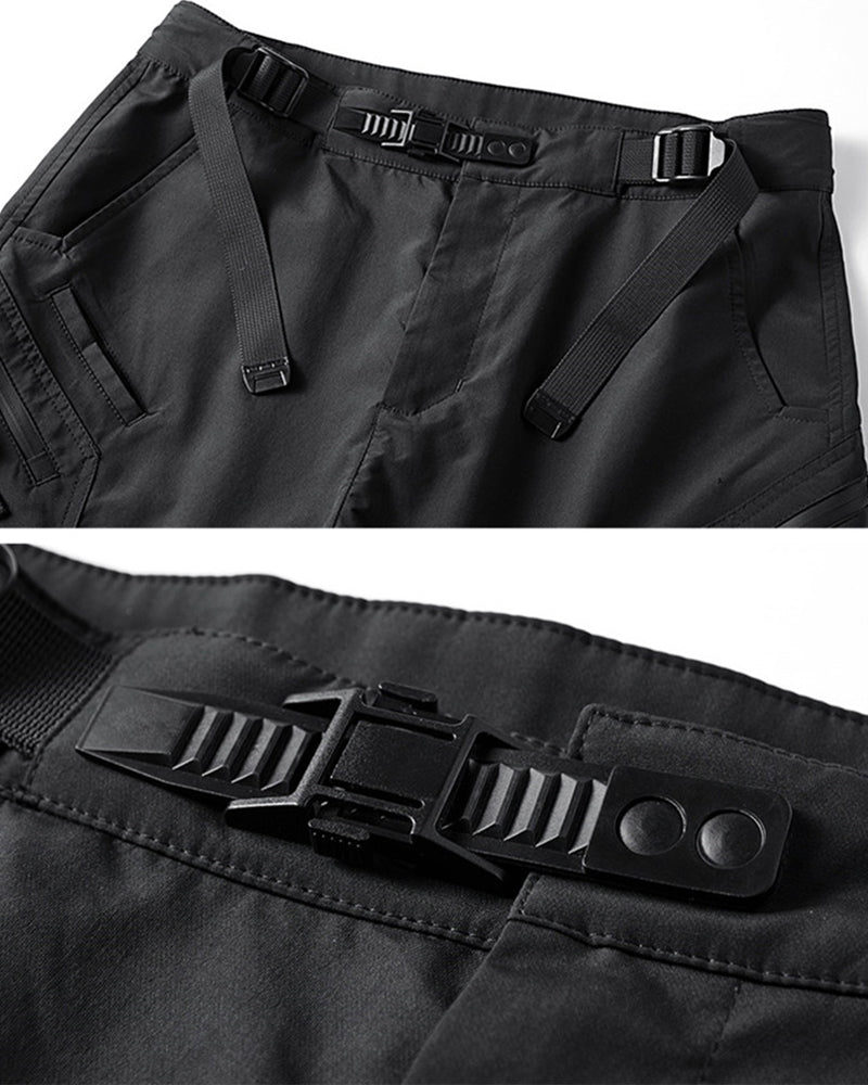 Multi-Pocket Techwear Cargo Pants