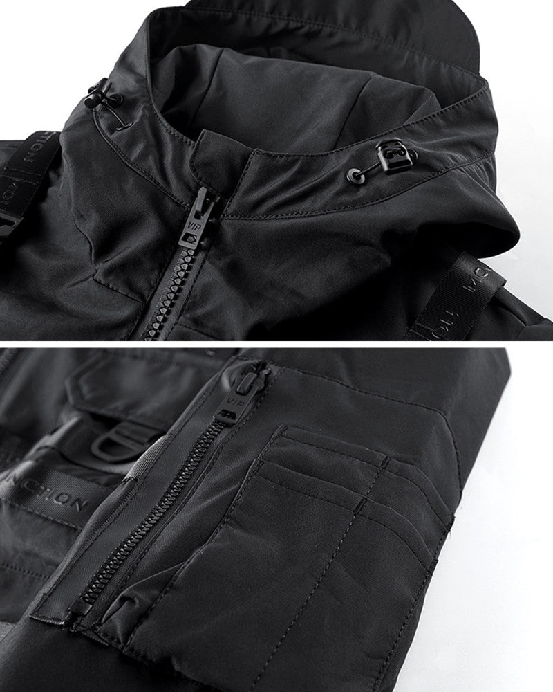Functional Multi-pocket Cargo Tactical Jacket
