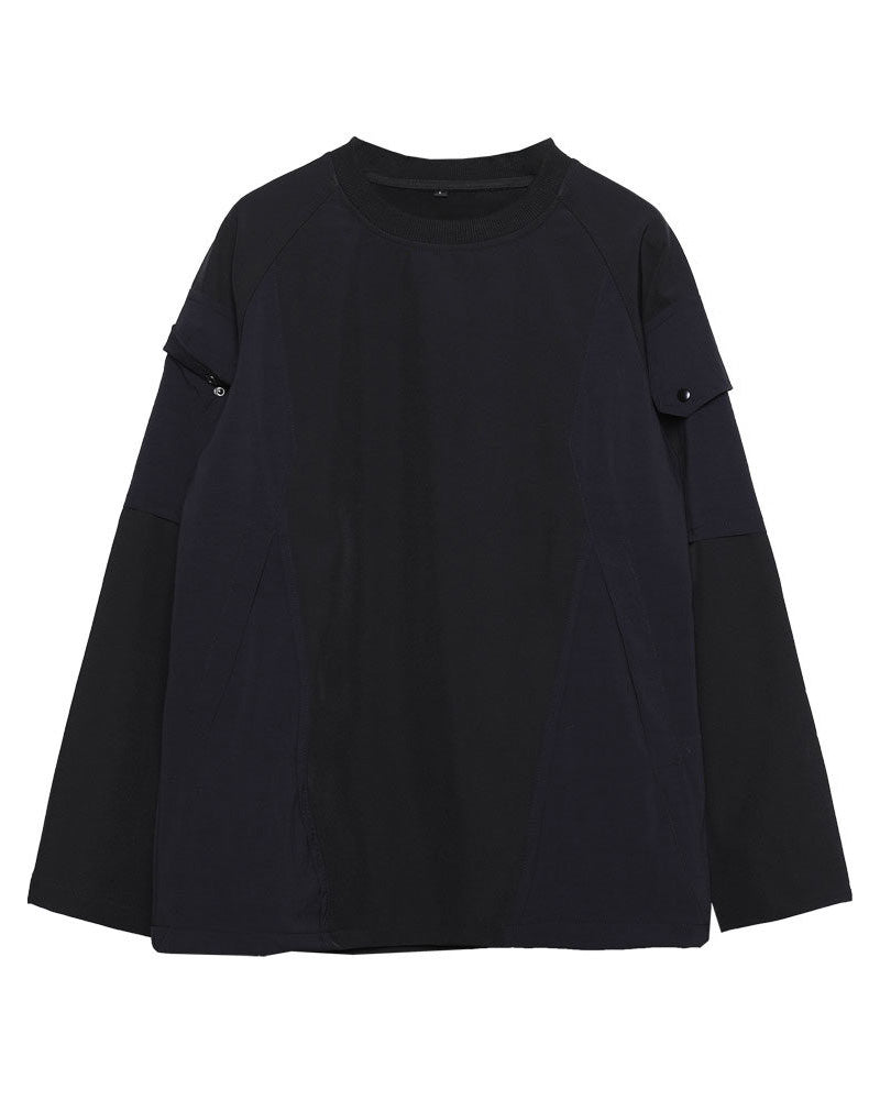 Japanese Techwear Tactical Pullover Sweatshirt