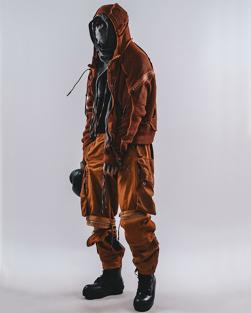 Wasteland 3D Pocket Distressed Convertible Cargo Pants