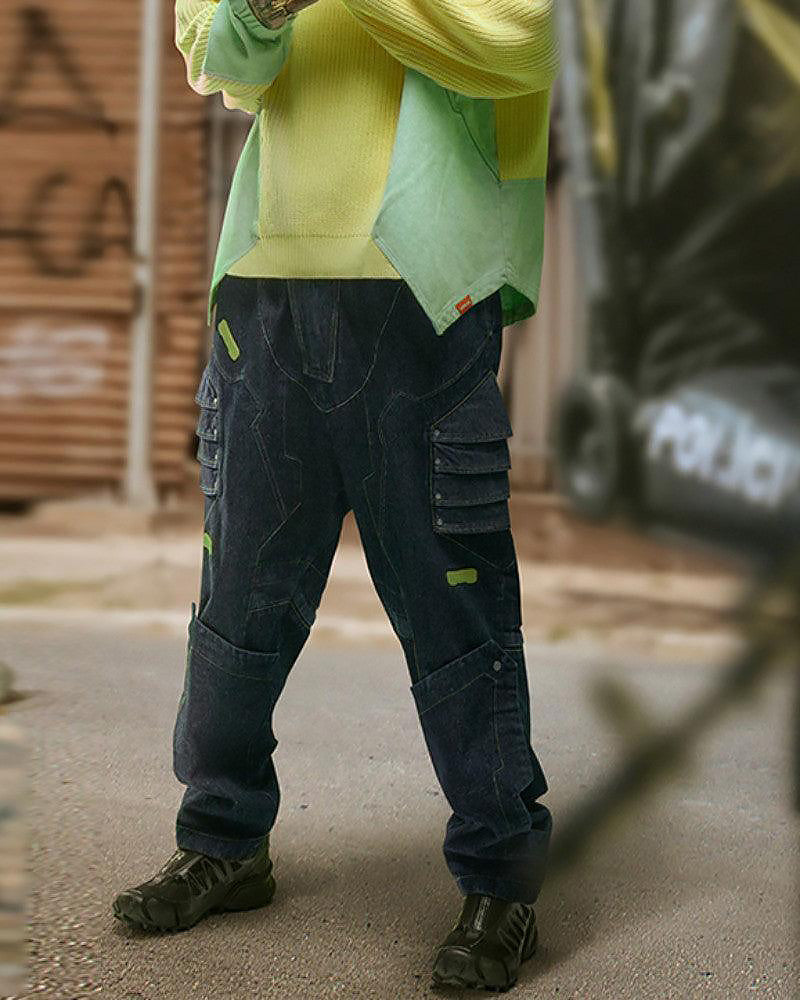 CBP-011-X｜Cyberpunk Techwear Set Top / Bottom