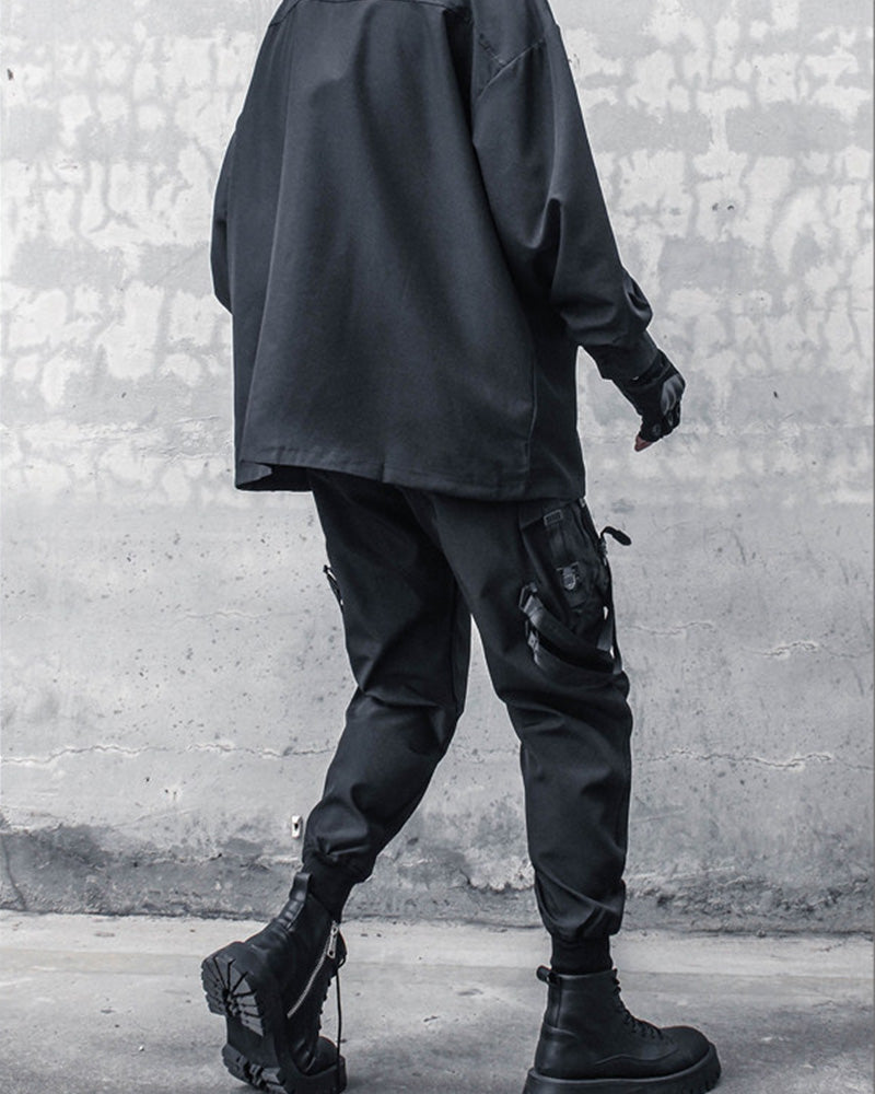 Multi-Pocket Tactical Techwear Cargo Pants